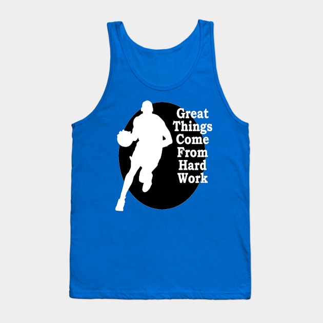 Basketball Player Tank Top by ShopBuzz